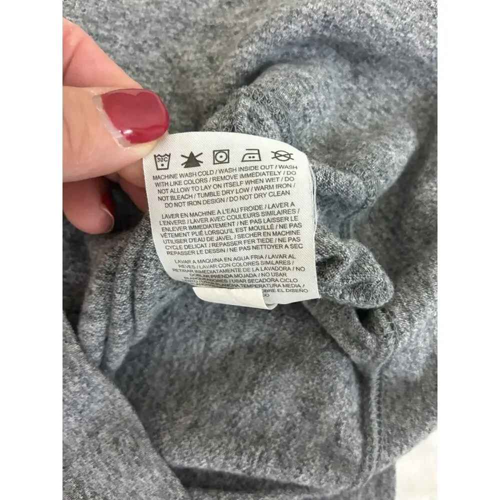 Nike Grey Full Zip Long Sleeve Activewear Athletic Hoodie Women's Small